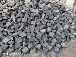 Kadapa black natural cobblestone