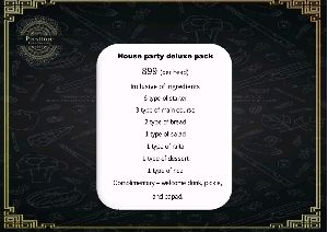 House Party Deluxe package