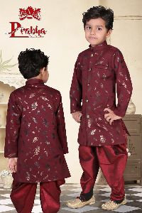 222A V-Prabha Kids Indo-western Kurta and Dhoti