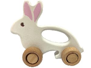 Wooden Rabbit Cart