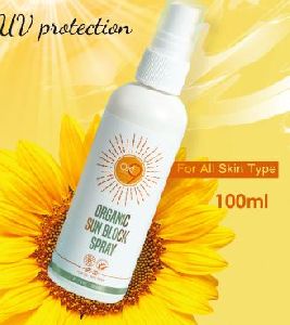 Organic Sun Block Spray