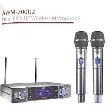 ahuja AWM-700U2 UHF wireless microphone