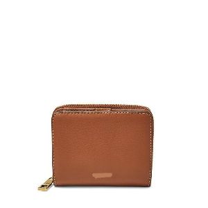 Ladies Brown Leather Clutch