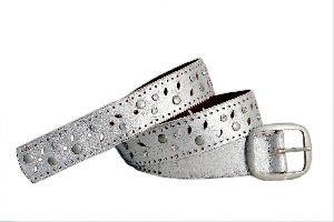 Ladies Leather Studded Belts
