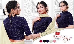 Zari Polyester Readymade Blouse