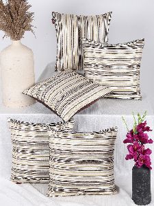 16x16 inch off white 5 pieces silky smooth cushion covers