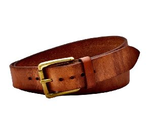Belt grain leather