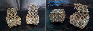 Glass Crystal Beaded Box