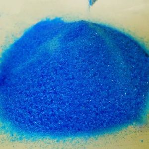 copper sulphate crystals