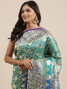 ABL59 Banarasi Satin Silk Sarees