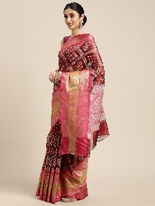 asf23 banarasi ikkat pochampally sarees