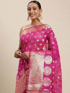 CT11 Banarasi Cotton Silk Sarees