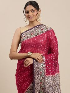 CT35 Banarasi Cotton Silk Sarees