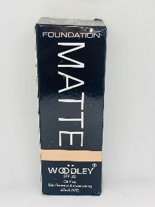 Woodley Black CC Matte Foundation Cream