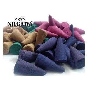 Colored Perfumed Dhoop Cone