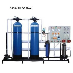 3000 LPH Industrial FRP RO Plant