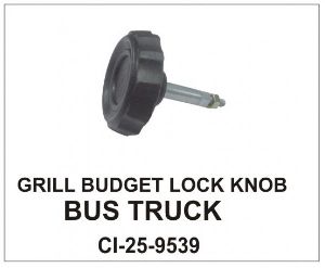 Plastic Zinc Grill Budget Lock Knob, Feature : Chrome Plated, Fine-finished