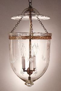 Glass Bell Jar Light