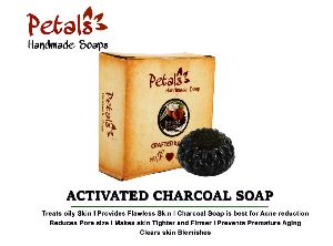 Petals Activated Charcoal Handmade Soap