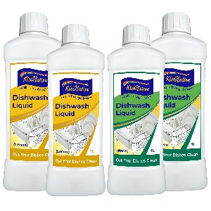 Kleanation Dishwash Liquid Gel 2+2 N Combo, Kitchen Grease Cleaner for All Utensils, Lemon & Neem