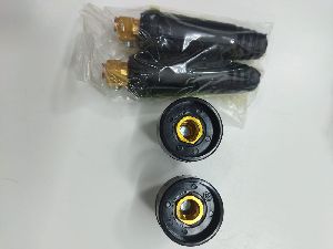 ARC Welding machine Cable Connector MALE FEMALE 35-50 Size (2 Set's of Male &amp;amp; Female connector)