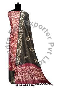 Casual Wear Bhagalpuri Silk Suit, Pattern : Plain, Printed, Weaving