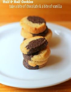 Choco Vanilla Cookies