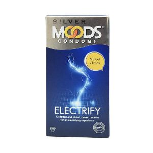 Moods Silver Electrify 12's Condoms