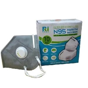 Grey N95 Respirator Protective Mask