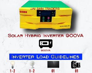 Exide solar hybrid inverter 900va 2 year warranty