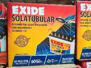 exide 6lms 150l solar tubular battery