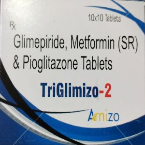 Glimepiride Metformin and Pioglitazone Tablets