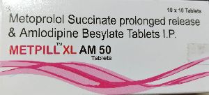 metoprolol succinate prolonged release amlodipine besylate tablets