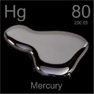 silver liquid mercury