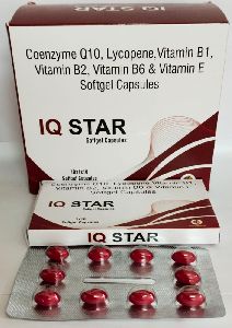coenzyme q10 lycopene vit b1 vit b2 vit b6 vit e capsules