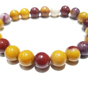 Mookaite Beads Bracelet