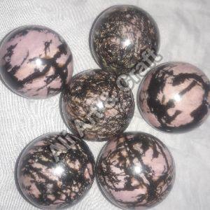 Rhodolite Spheres