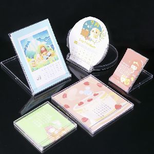 display landscape jewel cd calendar case stand holder