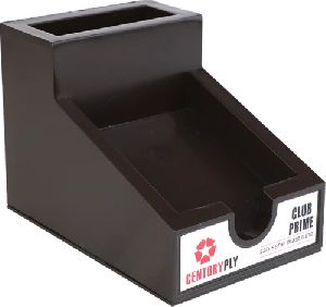 Plastic Pen Stand with Chit Pad Holder