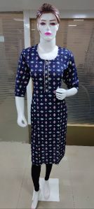 K-3549 Rayon Kurti