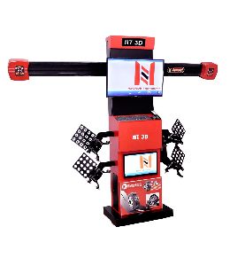 3D Wheel Alignment Machine