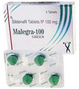 Malegra-100 Green Tablets