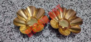 Gold Metal Diwali Flowers