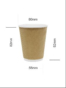 8 Oz Ripple Wall Paper Cup