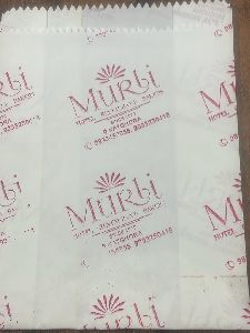 Printed White Vegin Paper Bags