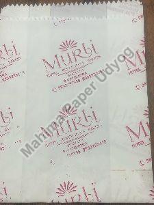 Printed White Vegin Paper Bags