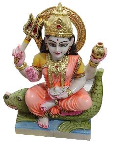 Marble Maa Narmada Ji Statue