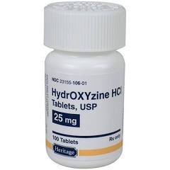 hydroxyzine 25mg tablet