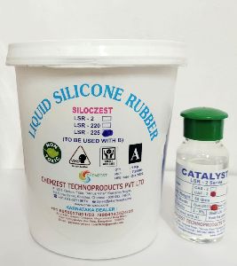 SILOCZEST Liquid Silicone Rubber LSR-220 Fast (20 Shore) 1kg Mould