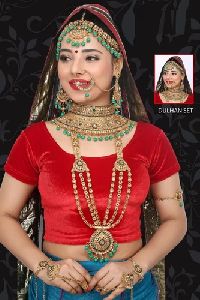 Brass Dulhan Jewellery Set